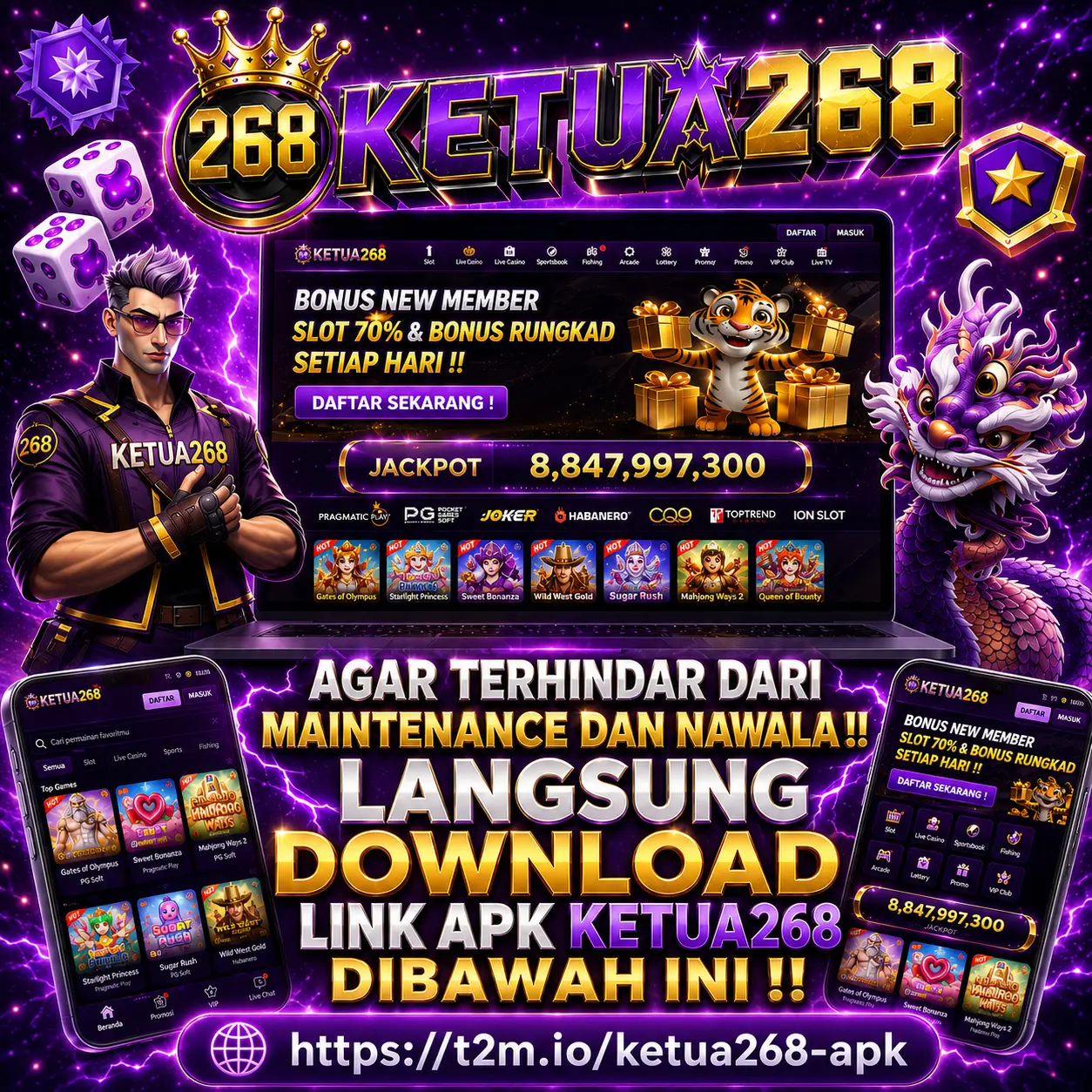 apk ketua268